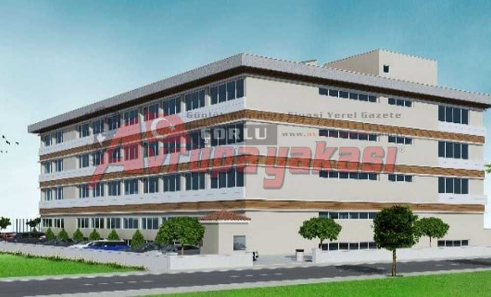 Çorlu Spor Lisesi Tamamlanma Aşamasında