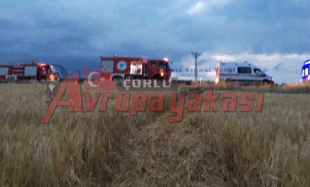 Çorlu'da Denize Düşen Araçtaki 2 Kişi İtfaiye Tarafından Kurtarıldı