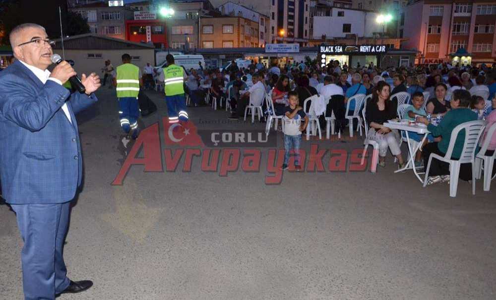 Çorlu Belediyesi'nin İftar Yemekleri Sona Erdi