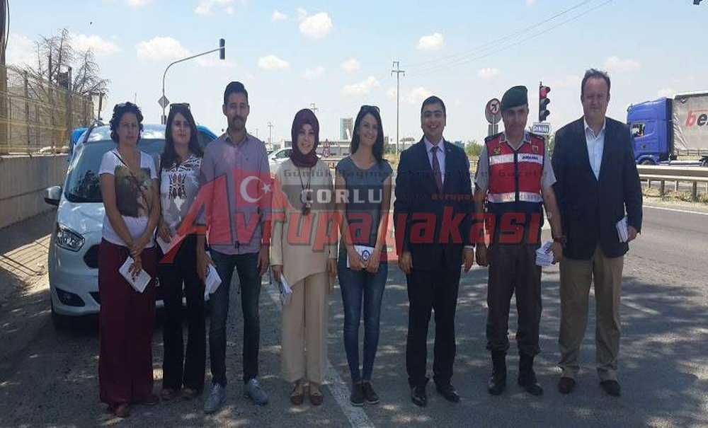 Kaymakam Kızıltoprak Uyuşturucu Ile İlgili Uyarıcı Broşür Dağıttı