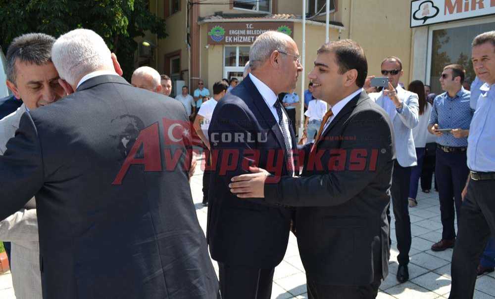 Ergene'de Bayramlaşma Töreni Düzenlendi