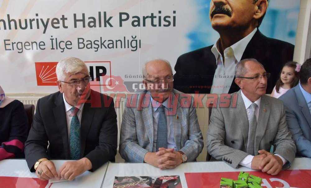 Başkan Albayrak Partisinin Çorlu Ve Ergene Örgütleri Ile Bayramlaştı