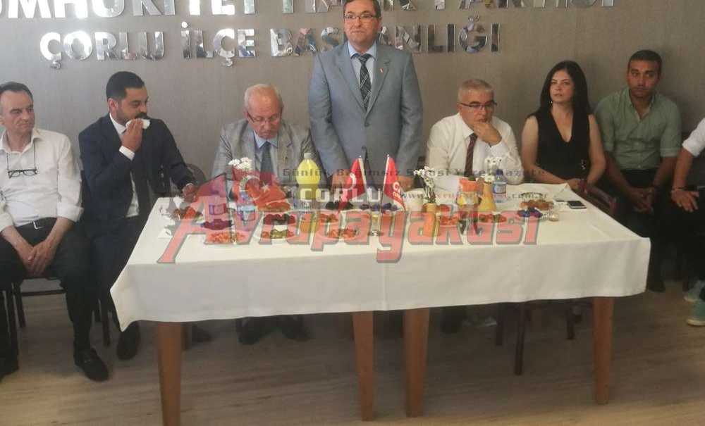Başkan Albayrak Partisinin Çorlu Ve Ergene Örgütleri Ile Bayramlaştı