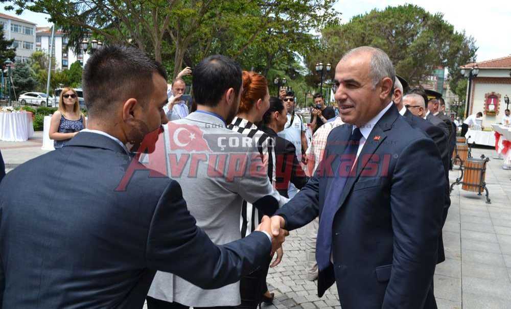 Çorlu Bayramlaştı