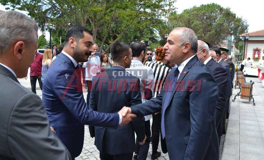 Çorlu Bayramlaştı