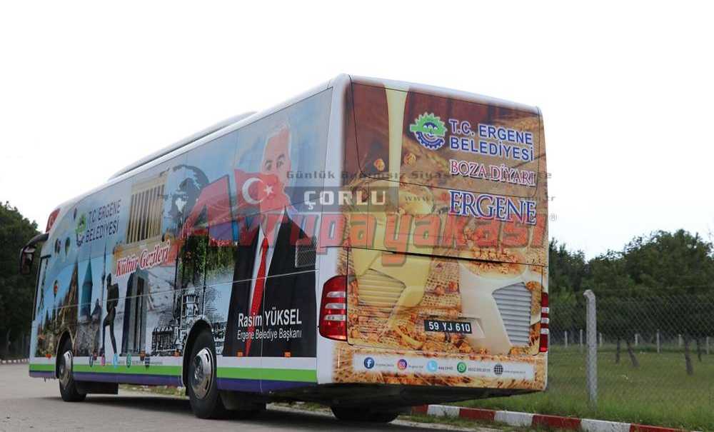 Kültür Gezisi Otobüsü Ergene Fotoğrafları Ile Bezendi