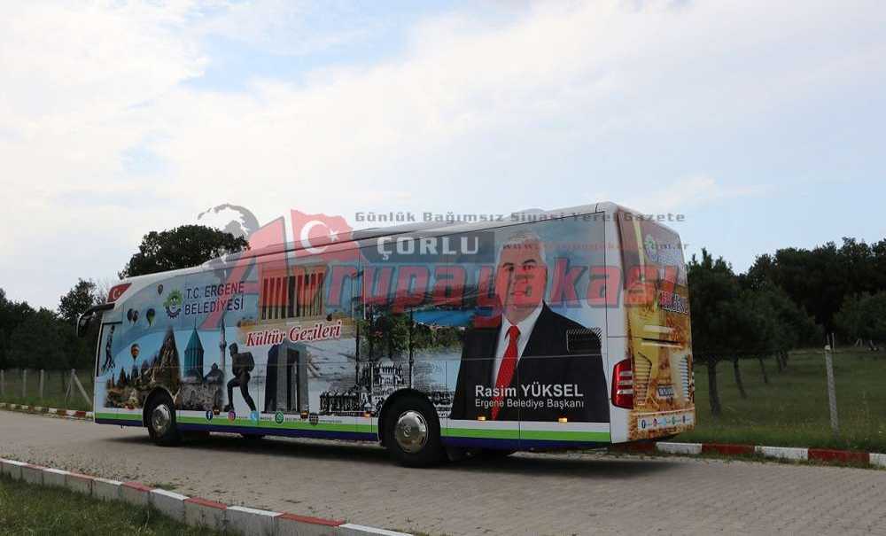 Kültür Gezisi Otobüsü Ergene Fotoğrafları Ile Bezendi