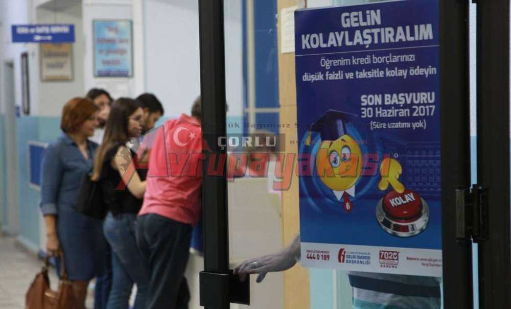 Vergi Dairesinde Yapılandırma Yoğunluğu