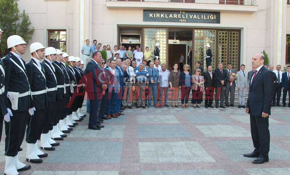 Kırklareli Valisi Çiftçi, Görevine Başladı