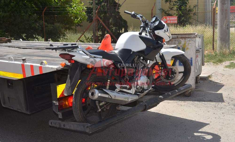 Çalıntı Motosikletle Yakaladı