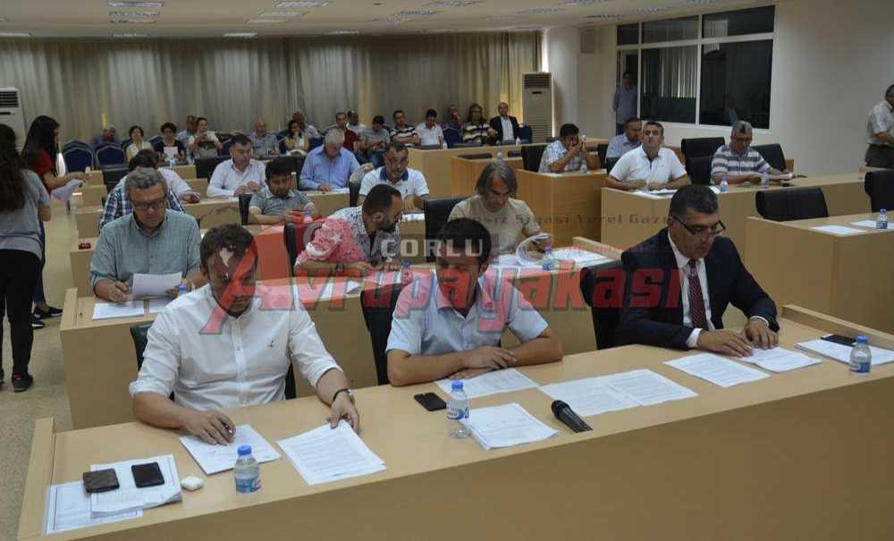 Çorlu Belediye Meclisi'nin Temmuz Meclisi Gerçekleştirildi