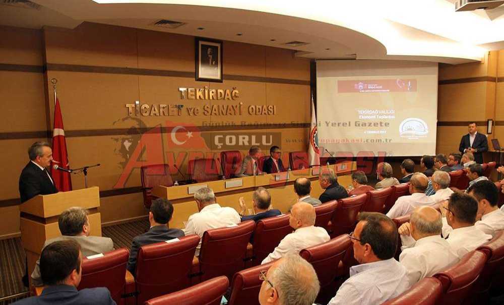 Kaymakam Kılıç Tarım Sektörü Ekonomi Toplantısı'na Katıldı