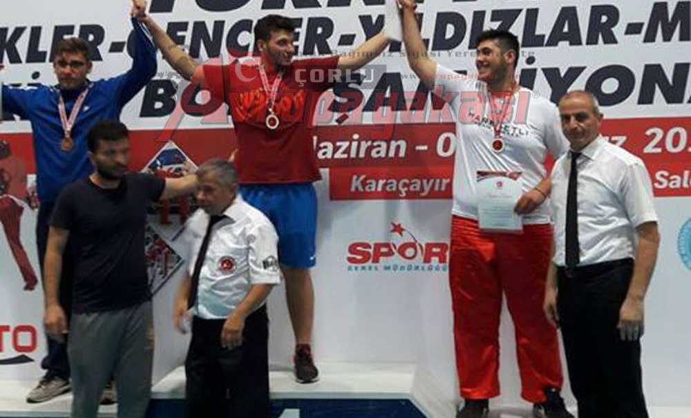 Türkiye Şampiyonası'ndan Çorlu'ya 4 Madalya