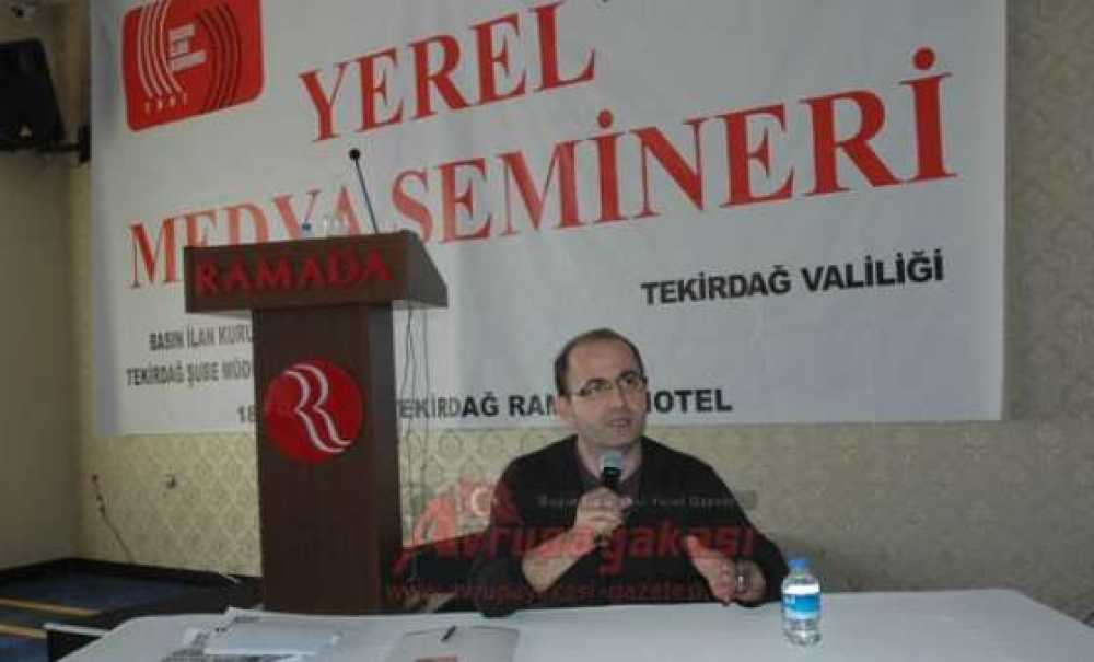 Sabah Gazetesi Genel Yayın Yönetmen Yardımcısı Metin Yüksel;“Tekirdağ'ı Önemsiyoruz”