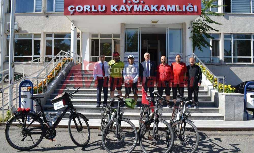 15 Temmuz Şehitleri Anısına Pedal Çeviriyorlar