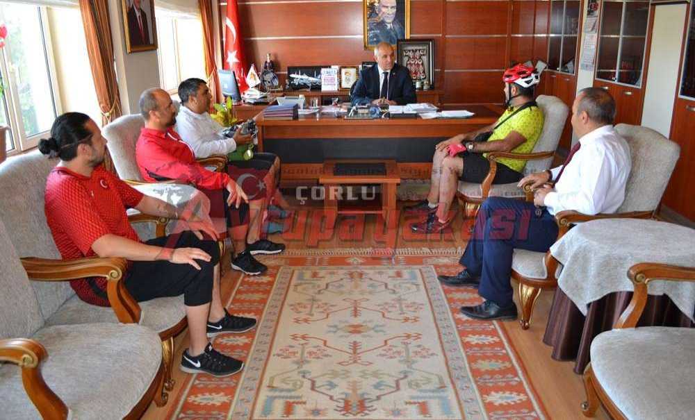 15 Temmuz Şehitleri Anısına Pedal Çeviriyorlar