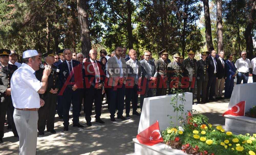 15 Temmuz Şehitleri Çorlu'da Anıldı