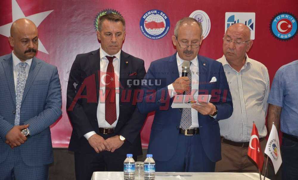 Çorlu'daki Sivil Toplum Kuruluşları 15 Temmuz İçin Tek Ses Oldu