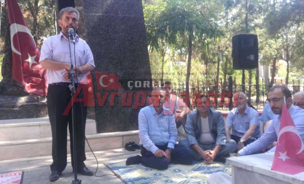 Kur'an Kursu Öğrencileri Şehitleri Andı