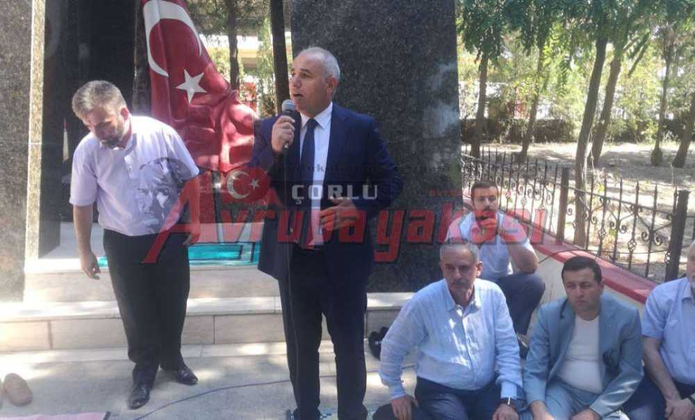 Kur'an Kursu Öğrencileri Şehitleri Andı