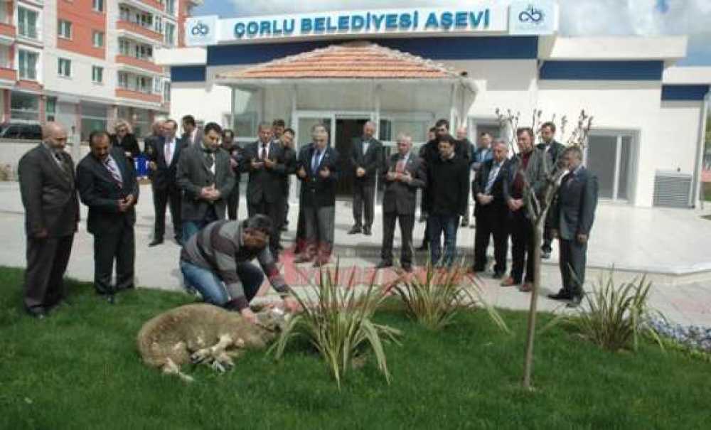 Çorlu Belediyesi`nin Aşevi Açıldı