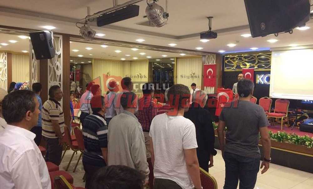 Ergene Müftülüğü'nden 15 Temmuz Şehitlerini Anma Günü Programı