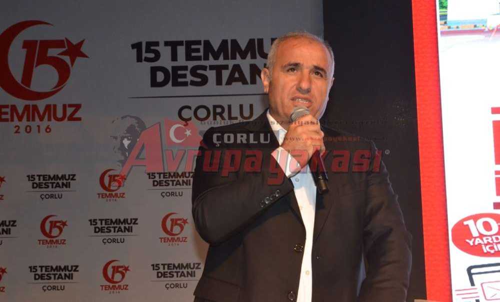 Çorlu Tek Vücut Oldu Meydanı Doldurdu