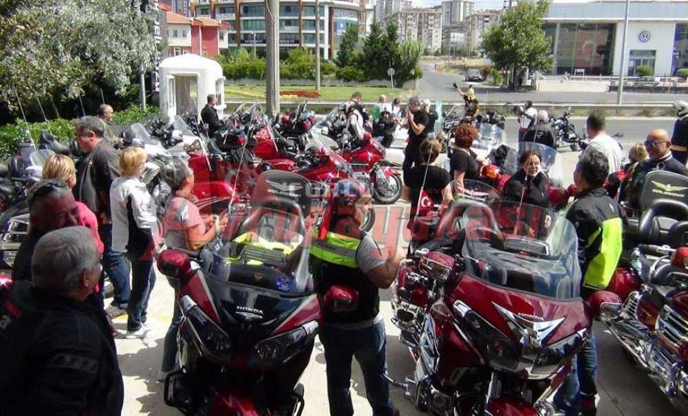 Goldwing Tutkunları Çorlu'da Buluştu