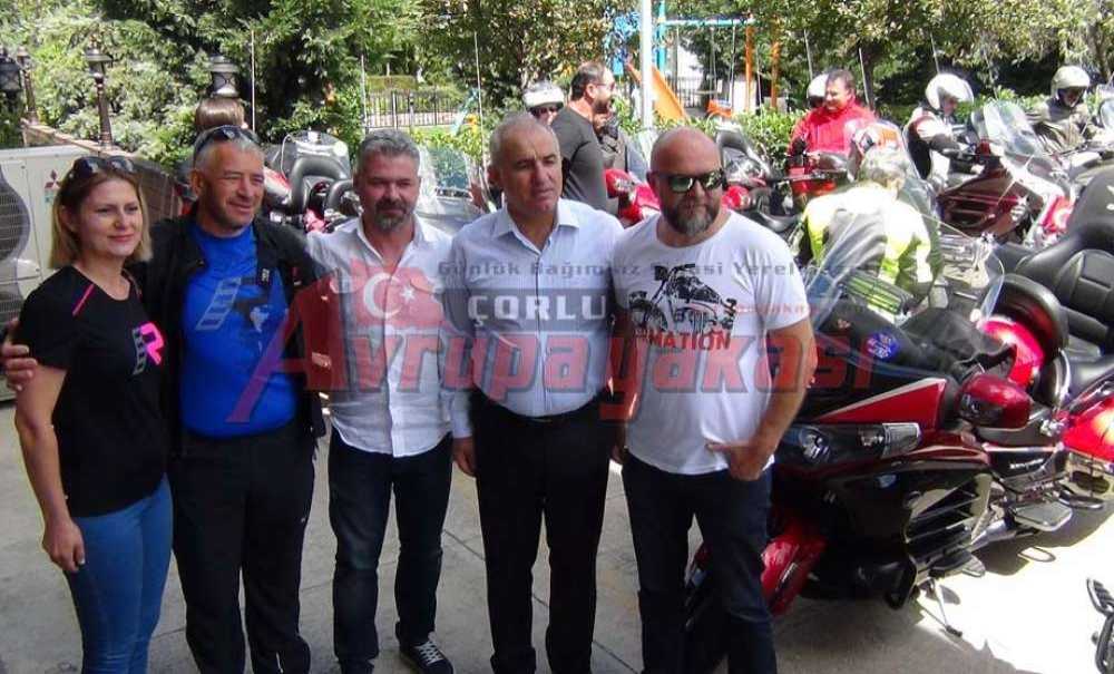 Goldwing Tutkunları Çorlu'da Buluştu