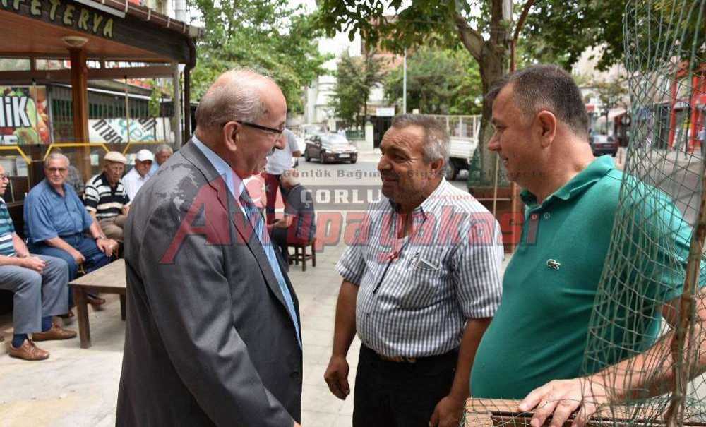 Başkan Albayrak Çorlu'daki Asfalt Çalışmalarını İnceledi
