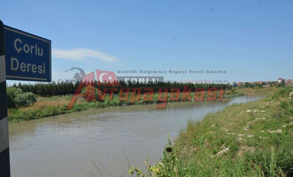 Çorlu Deresinin Debisi Yükseldi