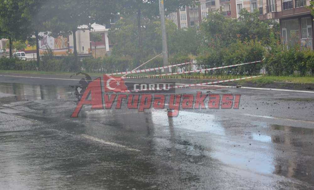 Çorlu'da Yağmurun Ardından