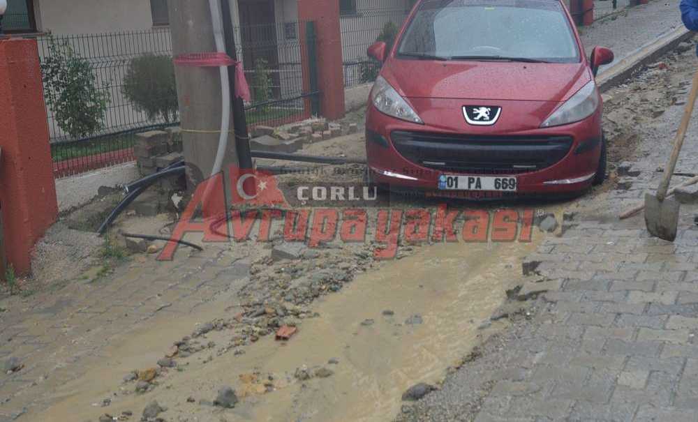 Çorlu'da Yağmurun Ardından