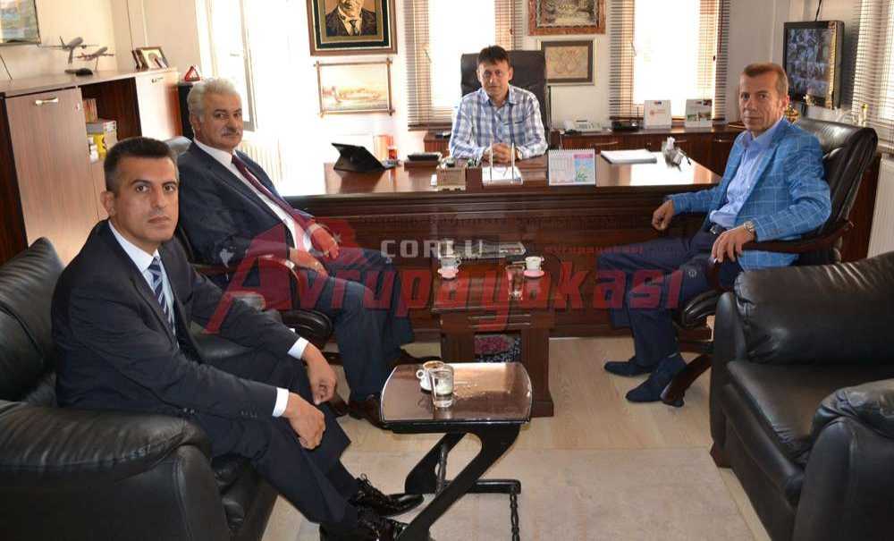 Trakya Giresunlular Derneği'nden Cem Matbaacılık Firmasına Ziyaret