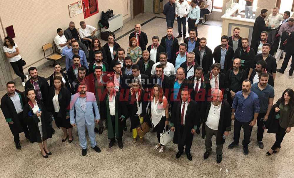 Mhp Çorlu İlçe Başkanı Tırpan Çakıroğlu'nun Karar Duruşmasına Katıldı