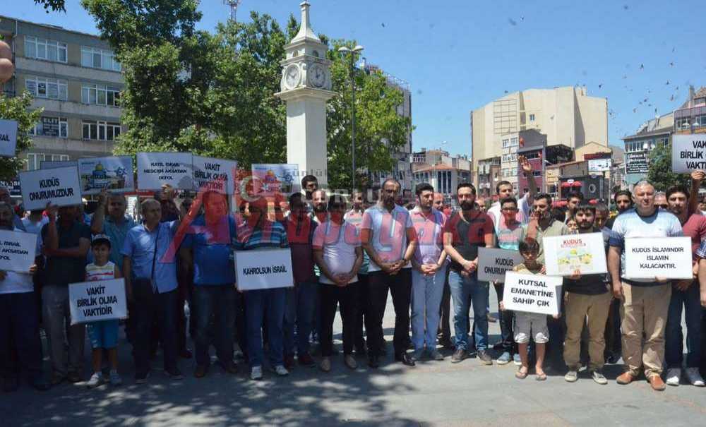 Çorlu Mescid-I Aksa İçin Meydana Çıktı