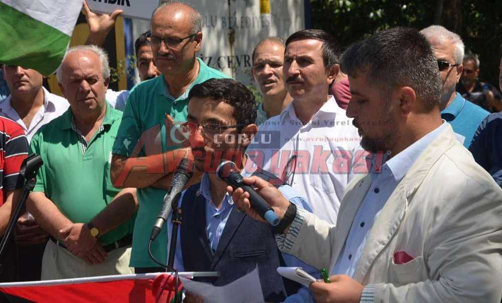 Çorlu Mescid-I Aksa İçin Meydana Çıktı