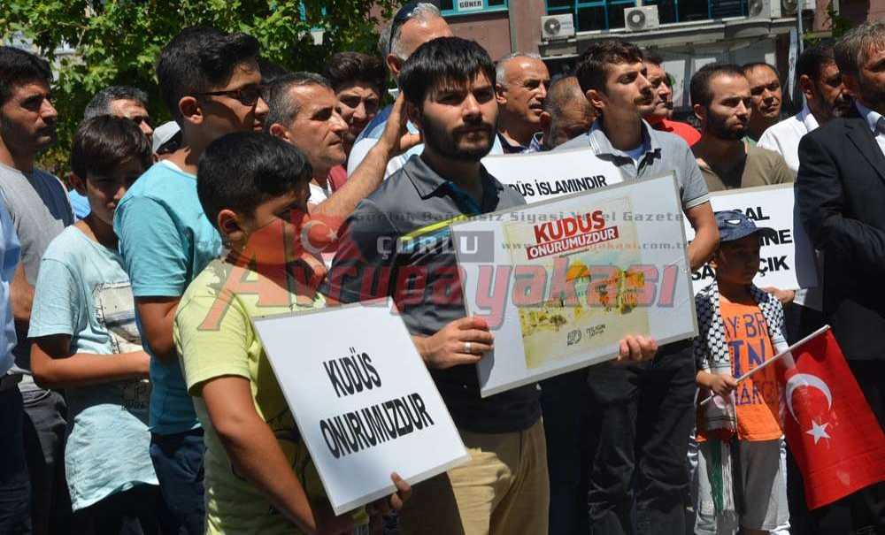 Çorlu Mescid-I Aksa İçin Meydana Çıktı