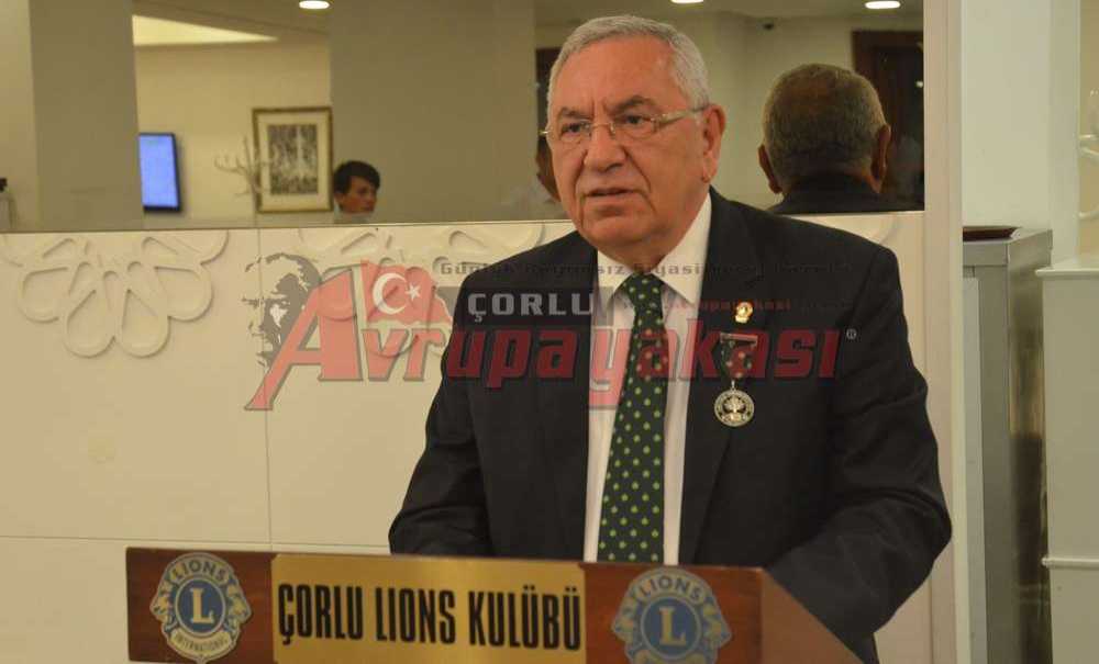 Çorlu Lions Kulübü'nden 24 Temmuz Kutlaması