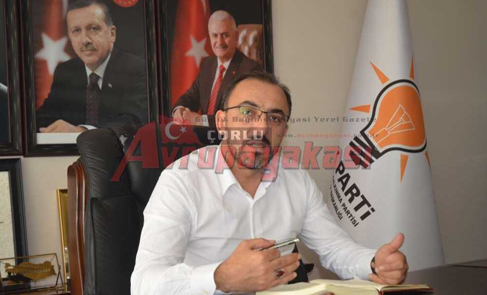 Ak Parti Çorlu İlçe Başkanı Av. Kerim Atalay'dan Adalet Parkı Değerlendirmesi
