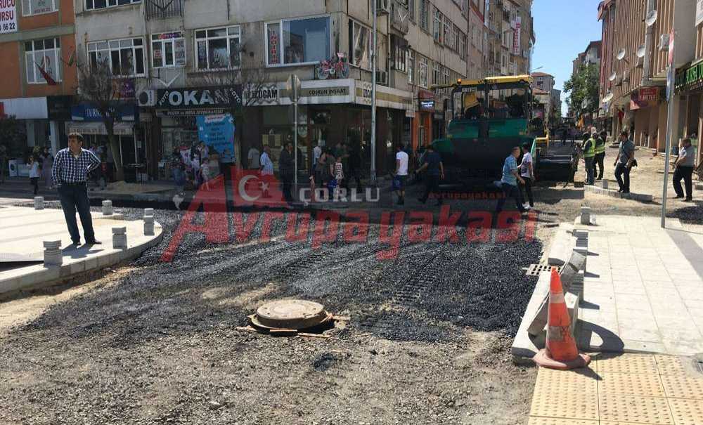Kumyol Caddesi Asfaltlandı