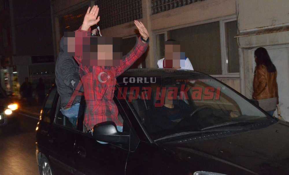 Dur İhtarına Uymayan Konvoydaki Araçlara Ceza