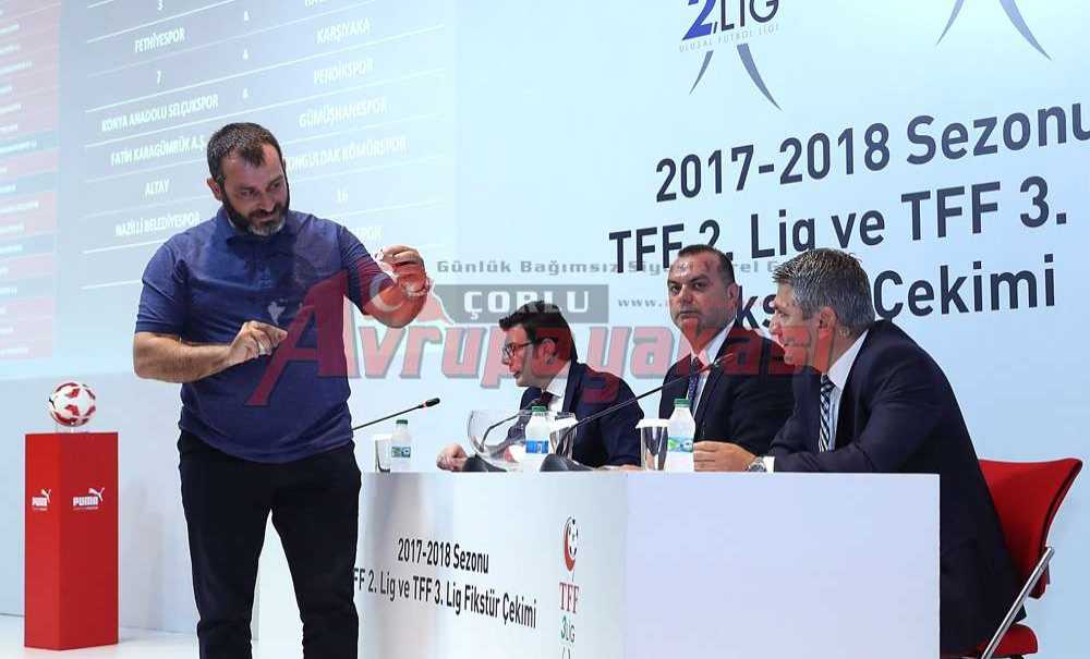 Ergene Velimeşespor'un Fikstürü Belli Oldu