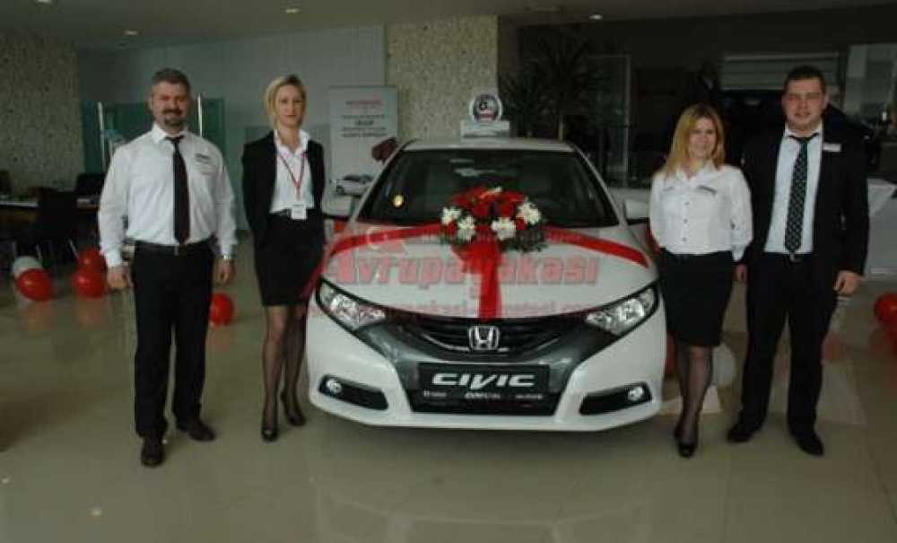 Onur Honda Yeni Civic`i Tanıttı