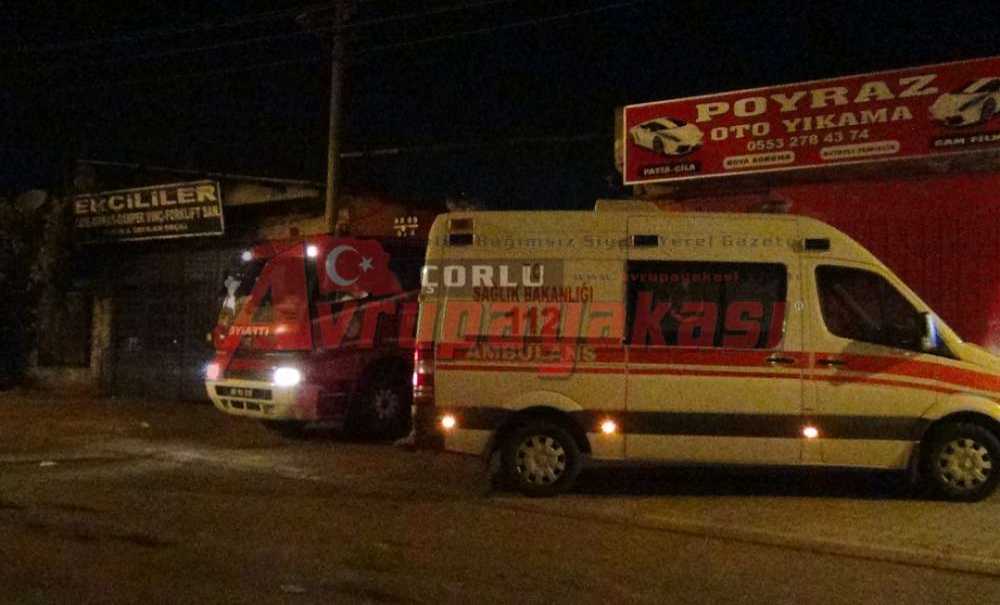 Hurda Deposunda Korkutan Yangın