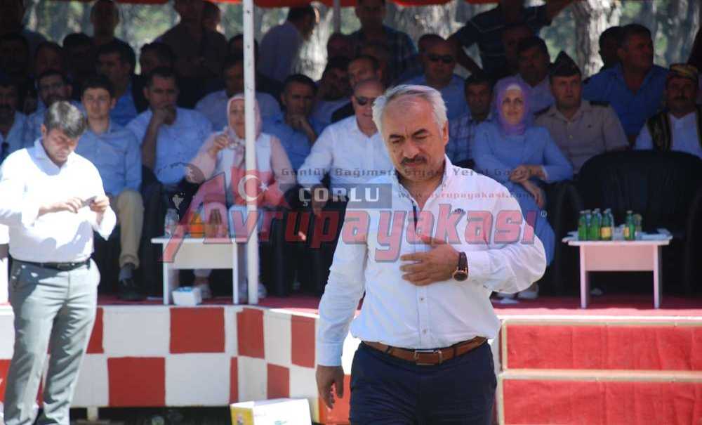 İçişleri Bakan Yardımcısı Mehmet Ersoy Çorlu'da