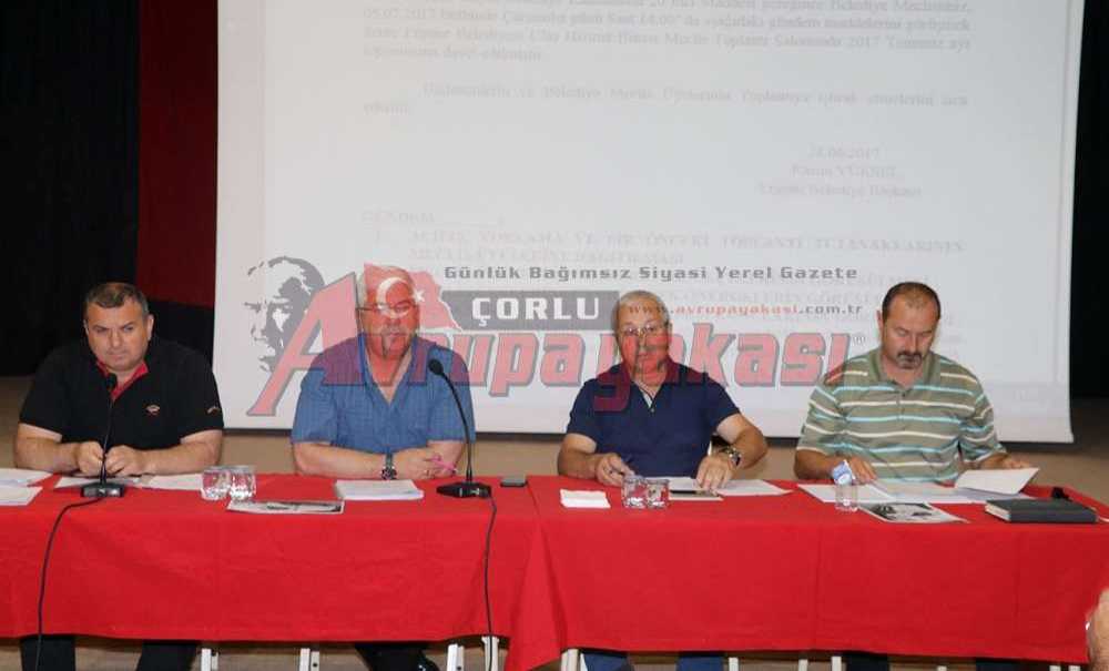 Ergene Belediye Meclisi'nin Ağustos Ayı Gündemi Belli Oldu