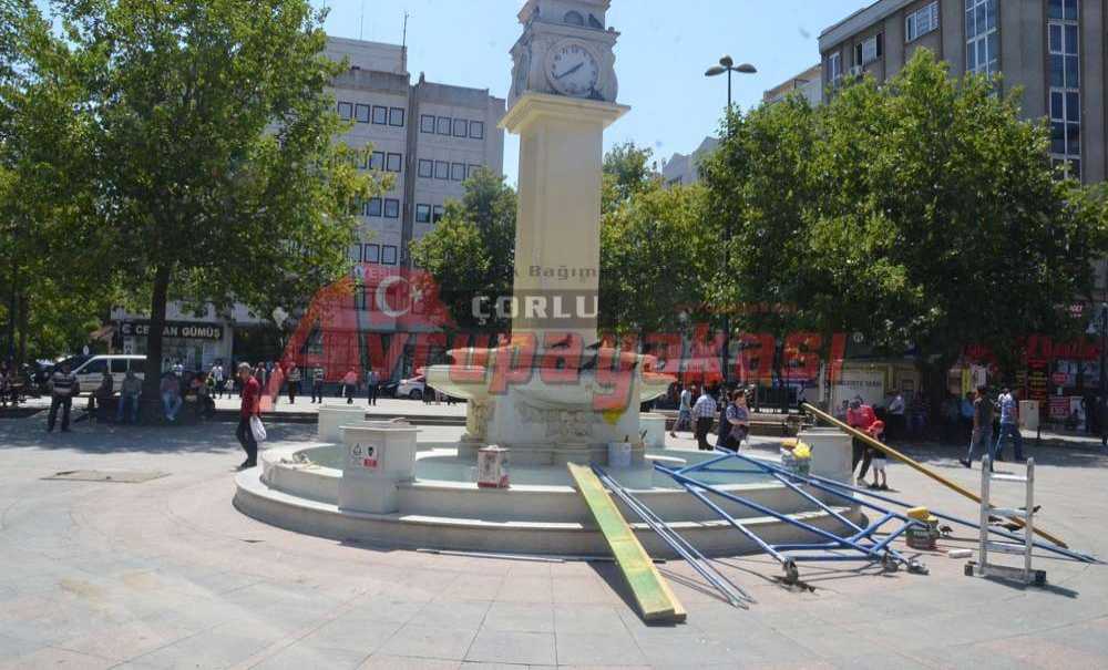 Çorlu'nun Simgesi Bakıma Alındı