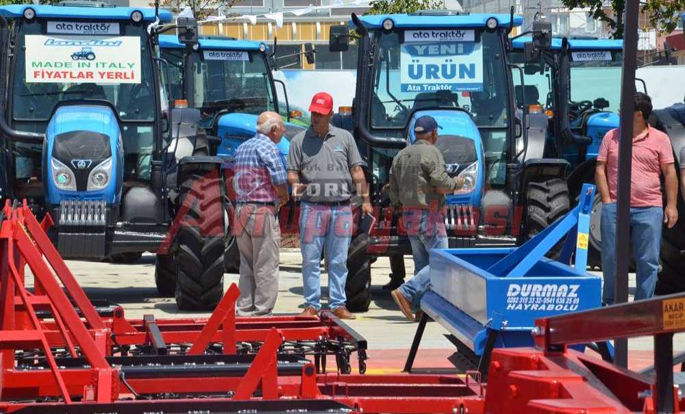 10. Çorlu Tarım Fuarı Kapılarını Açtı