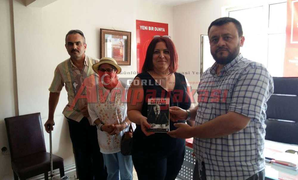 Türkiye Sakatlar Derneği Çorlu Şubesi'nden Sp Çorlu İlçe Teşkilatı'na Ziyaret